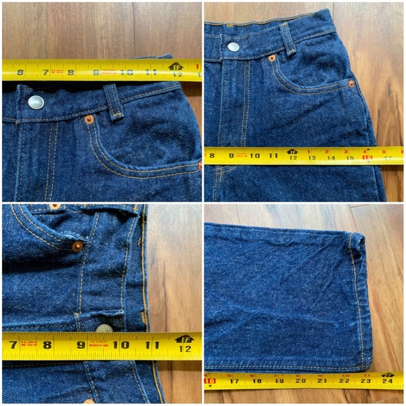 🌷sold🌷Vintage • Levi’s 501/302 Cropped Jeans - Picture 7 of 8